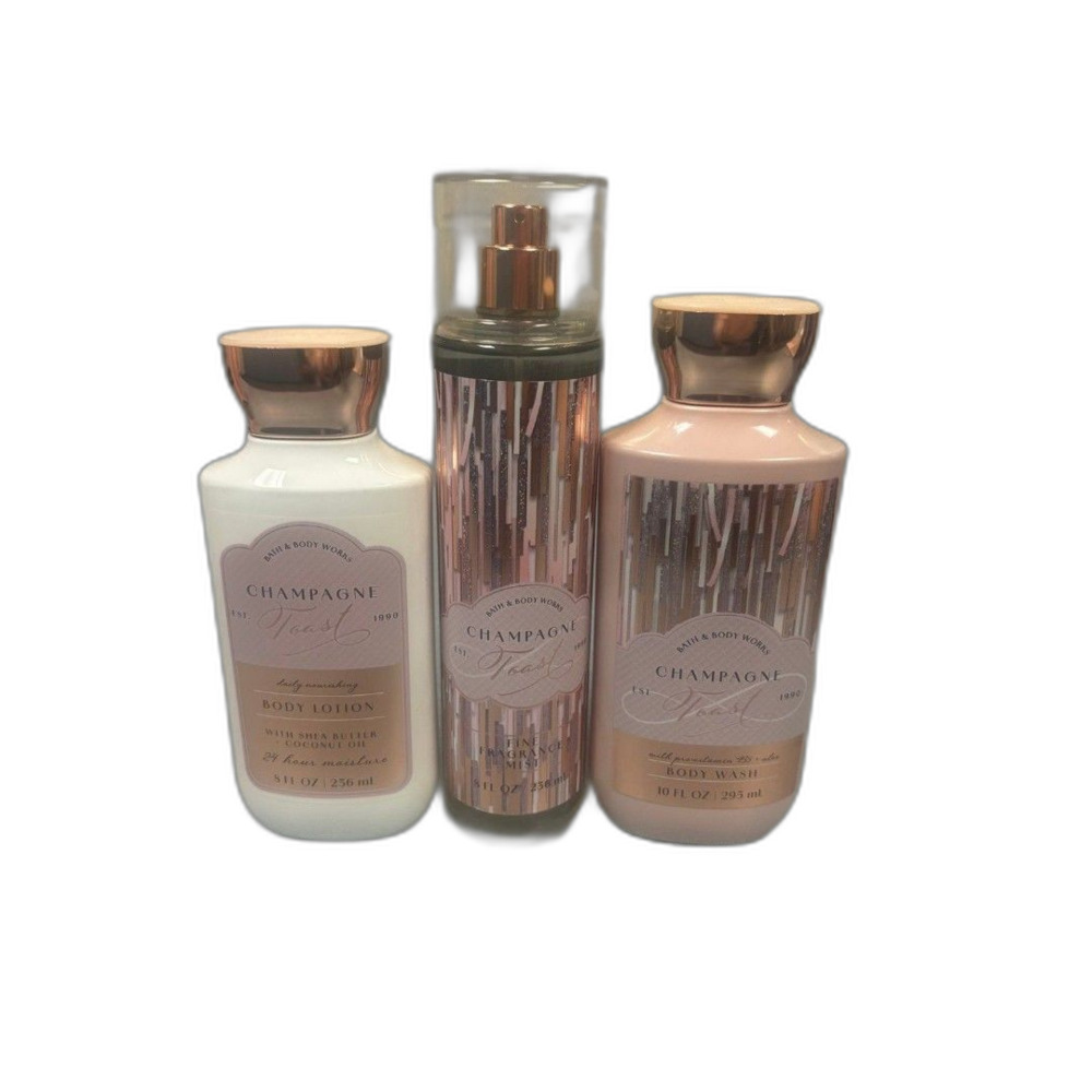 Bath and Body Works Champagne Toast Set NEW